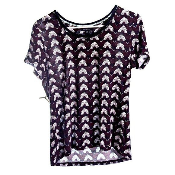 Tommy Hilfiger women's blue/white top size small preowned - Picture 1 of 6